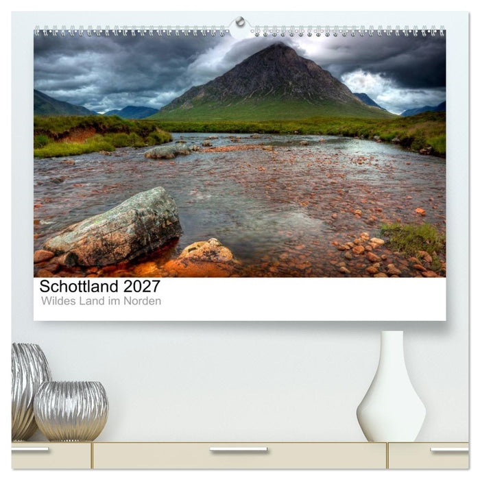 Schottland 2027 - Wildes Land im Norden (CALVENDO Premium Wandkalender 2027)