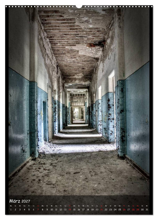 Lost Places II, Vergessene Orte (CALVENDO Wandkalender 2027)