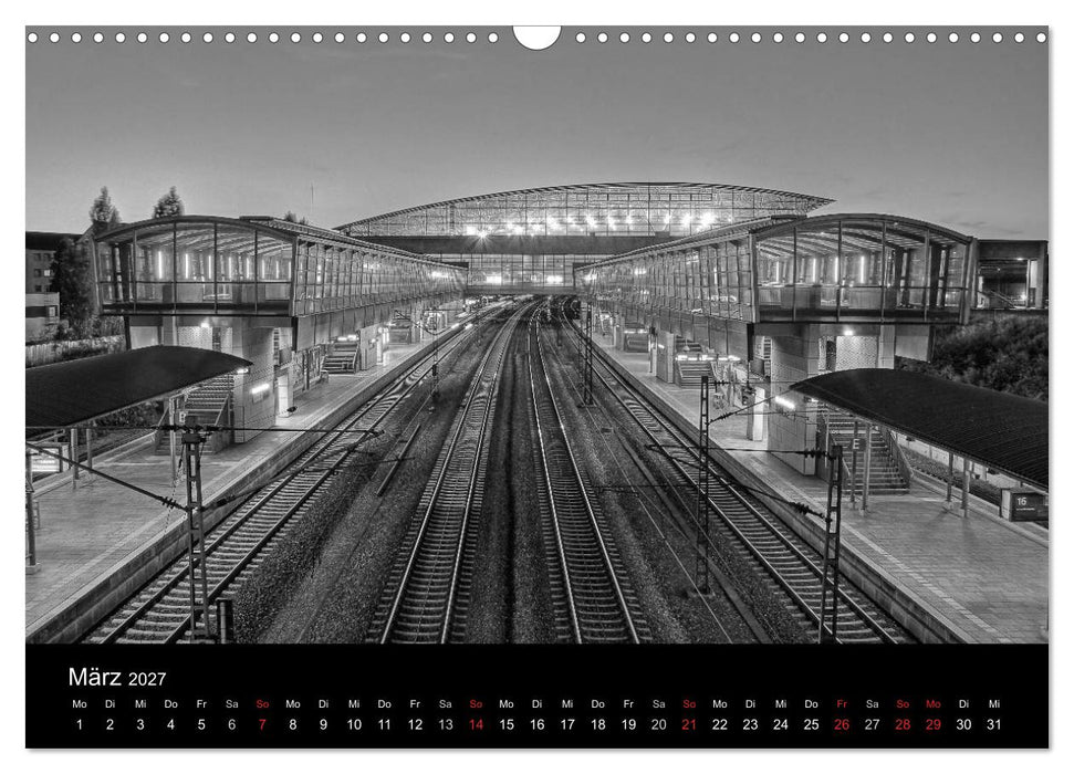 Hannover Monochrome Impressionen (CALVENDO Wandkalender 2027)