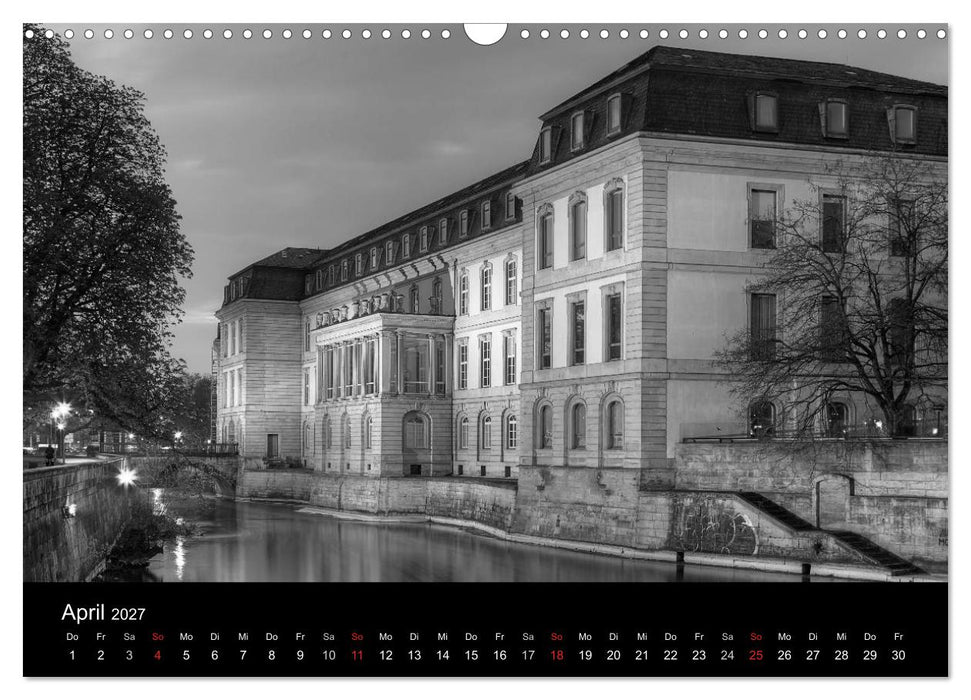 Hannover Monochrome Impressionen (CALVENDO Wandkalender 2027)
