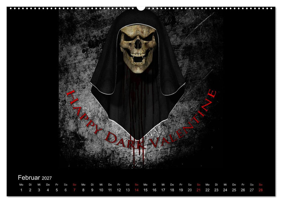 S.O.D. - Skulls Of Death Vol. II - Totenkopf Artworks (CALVENDO Wandkalender 2027)