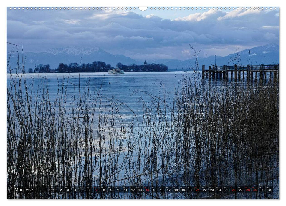 Stille Tage am Chiemsee (CALVENDO Wandkalender 2027)
