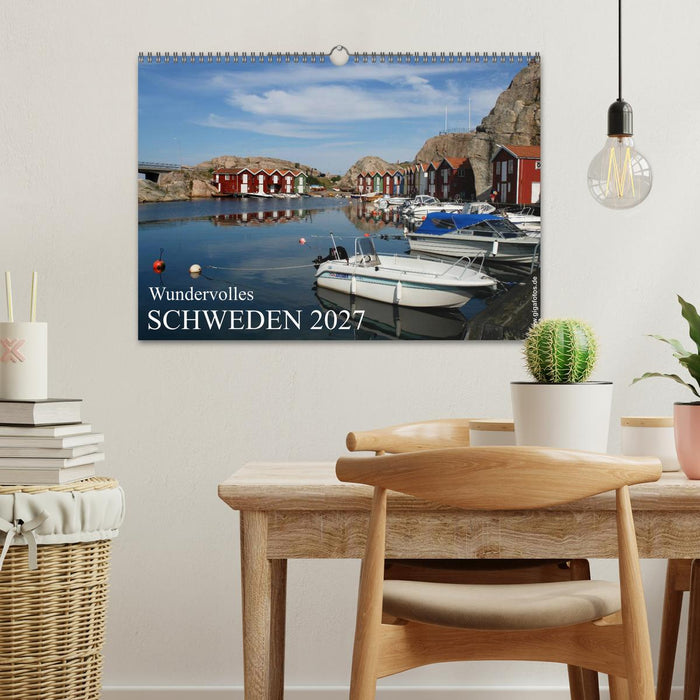 Wundervolles Schweden 2027 (CALVENDO Wandkalender 2027)