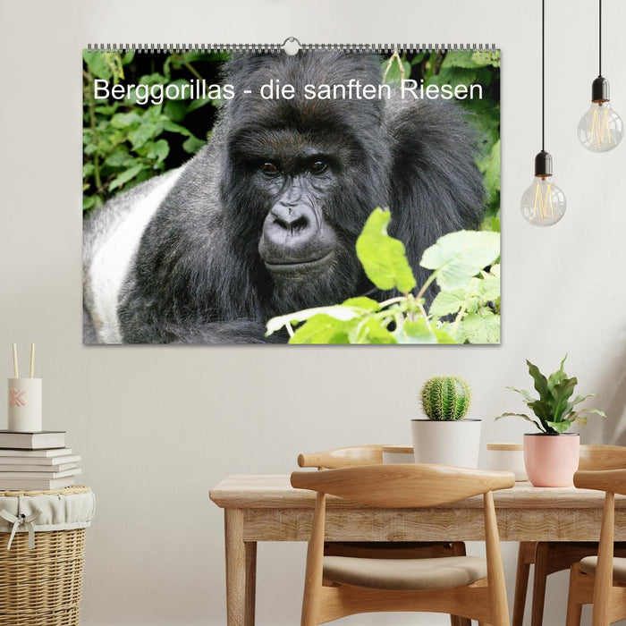 Berggorillas - die sanften Riesen (CALVENDO Wandkalender 2027)