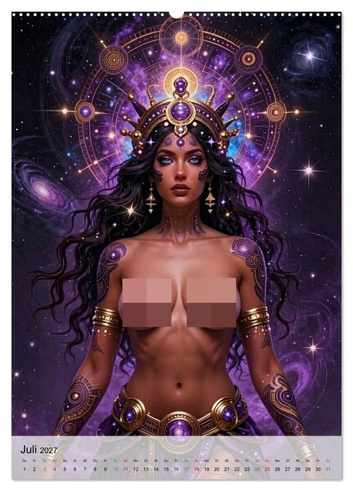 Göttinnen des Aztekenreichs (CALVENDO Premium Wandkalender 2027)