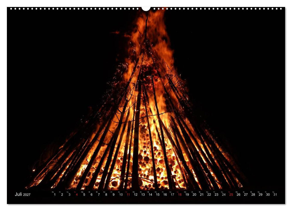 Feuer • Wärme, Licht & Gefahr (CALVENDO Premium Wandkalender 2027)
