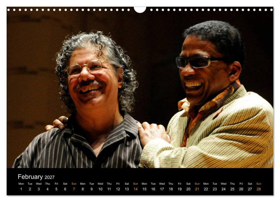 Jazz Pianists 2027 (CALVENDO Monthly Calendar 2027)