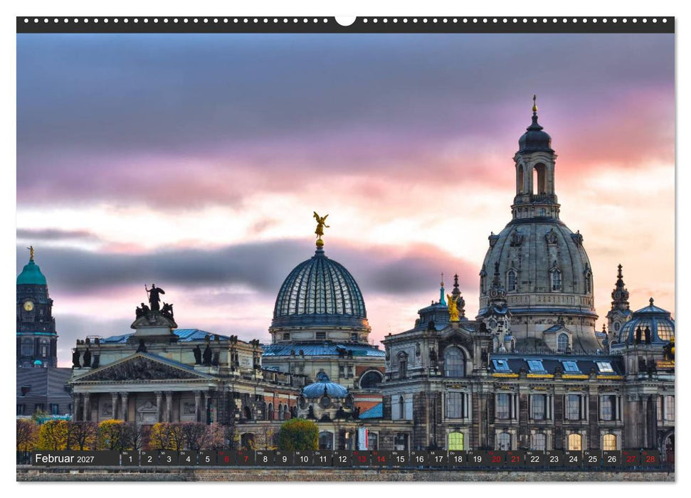 Dresden - Die Frauenkirche (CALVENDO Wandkalender 2027)