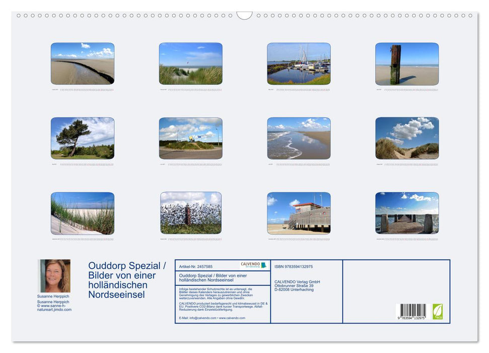 Ouddorp Spezial / Bilder von einer holländischen Nordseeinsel (CALVENDO Wandkalender 2027)