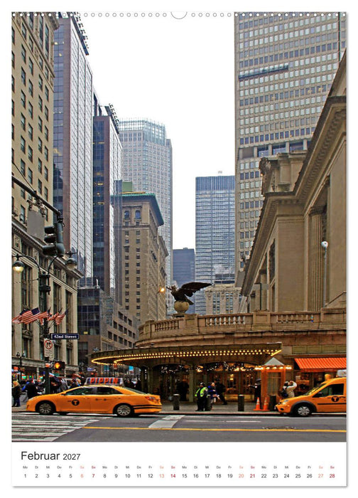 New York - sehenswertes Manhattan bei Tag und Nacht (CALVENDO Premium Wandkalender 2027)