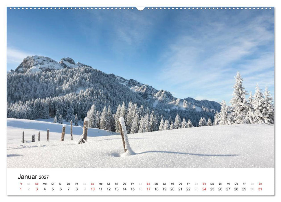 Der Isarwinkel (CALVENDO Premium Wandkalender 2027)