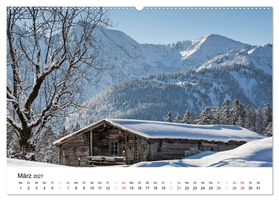 Der Isarwinkel (CALVENDO Premium Wandkalender 2027)