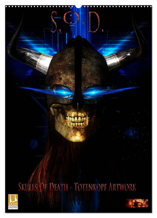 S.O.D. - Skulls Of Death Vol. I - Totenkopf Artworks (CALVENDO Wandkalender 2027)