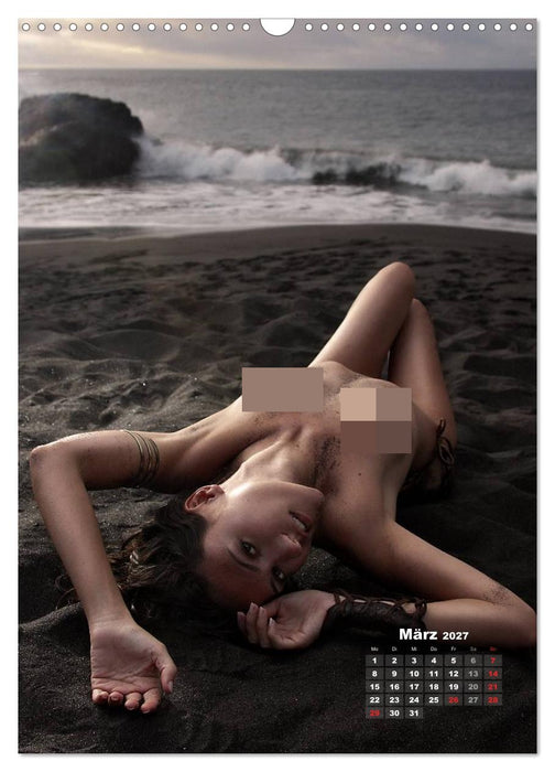 Erotische Momente am Strand (CALVENDO Wandkalender 2027)