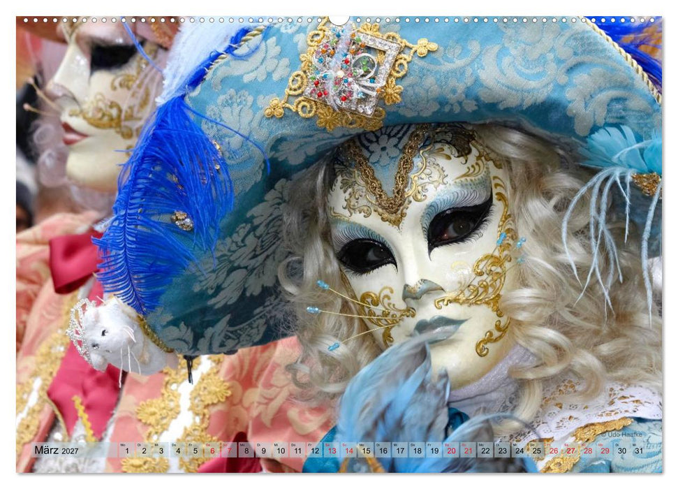 Magie der Masken (CALVENDO Wandkalender 2027)