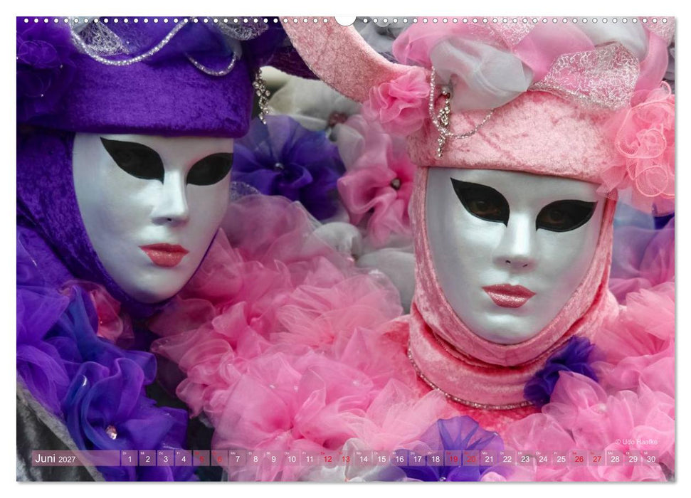 Magie der Masken (CALVENDO Wandkalender 2027)