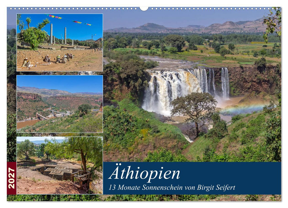 Äthiopien - 13 Monate Sonnenschein (CALVENDO Wandkalender 2027)