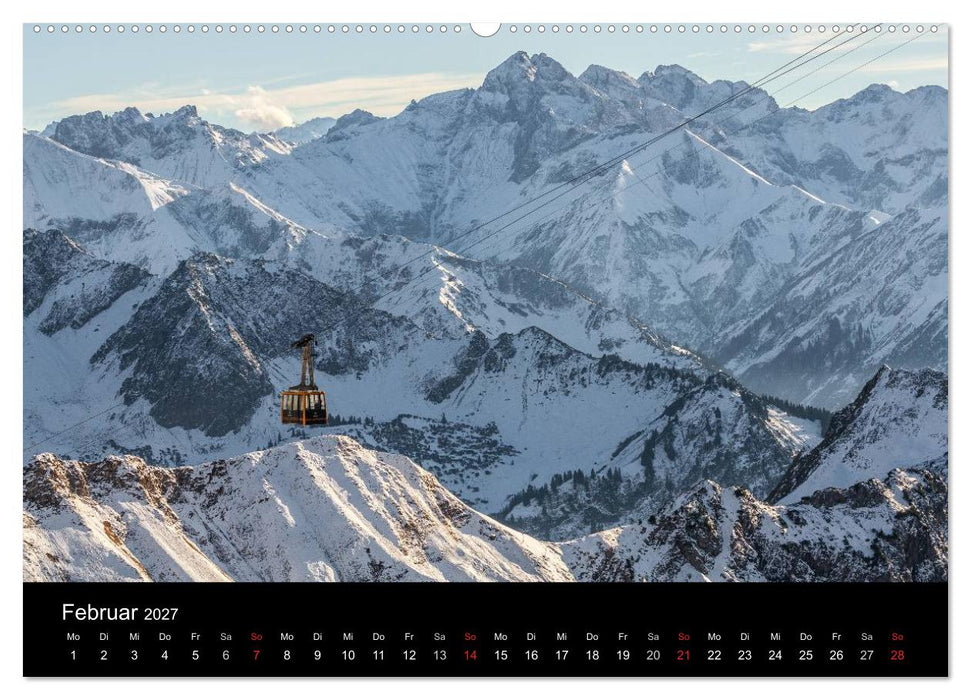 Im Allgäu bei Oberstdorf (CALVENDO Wandkalender 2027)