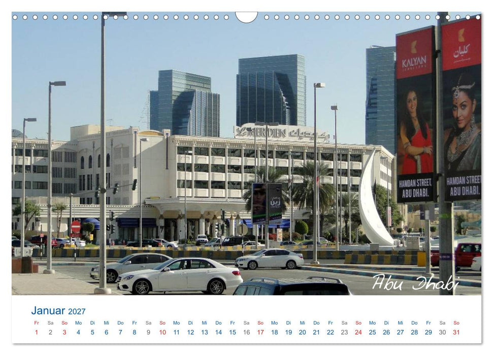 Vereinigte Arabische Emirate (CALVENDO Wandkalender 2027)
