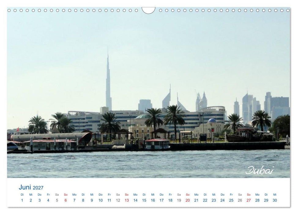 Vereinigte Arabische Emirate (CALVENDO Wandkalender 2027)