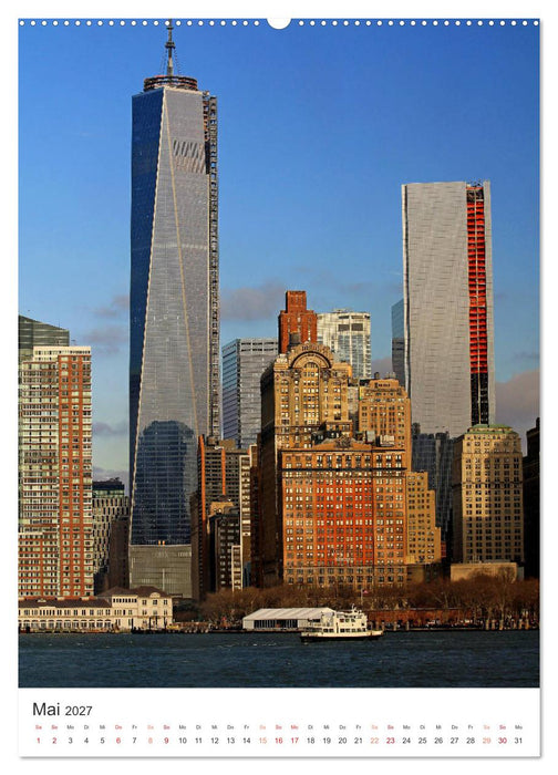 New York - sehenswertes Manhattan bei Tag und Nacht (CALVENDO Wandkalender 2027)