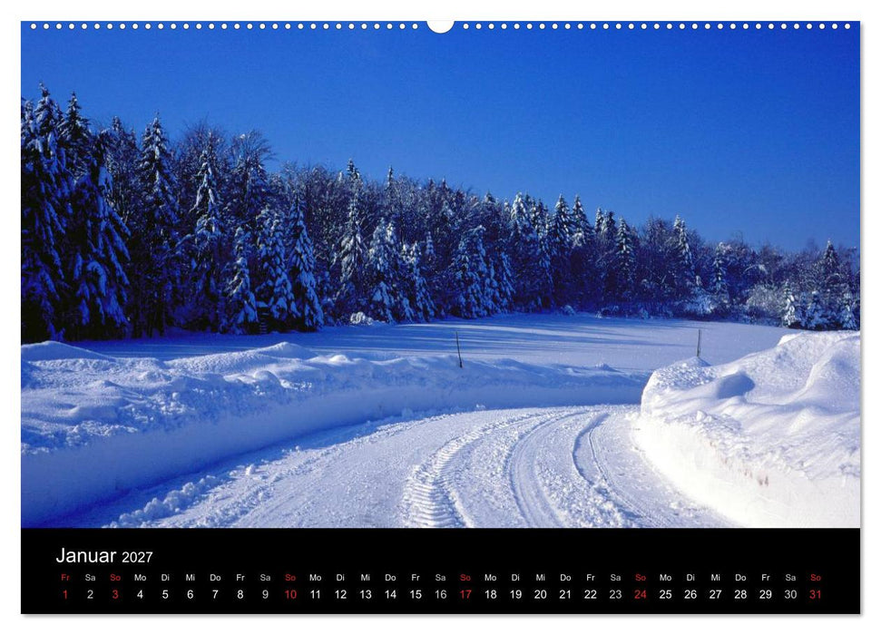 Bayerischer Wald (CALVENDO Wandkalender 2027)