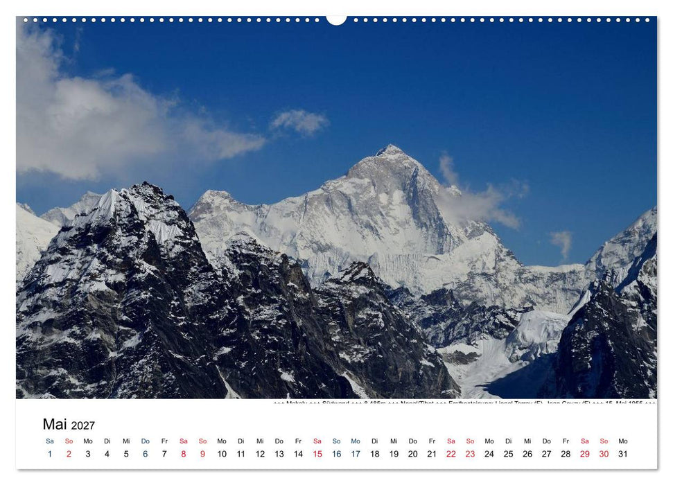 Solo Khumbu (CALVENDO Wandkalender 2027)