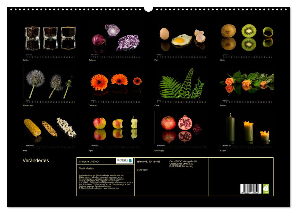 Verändertes (CALVENDO Wandkalender 2027)
