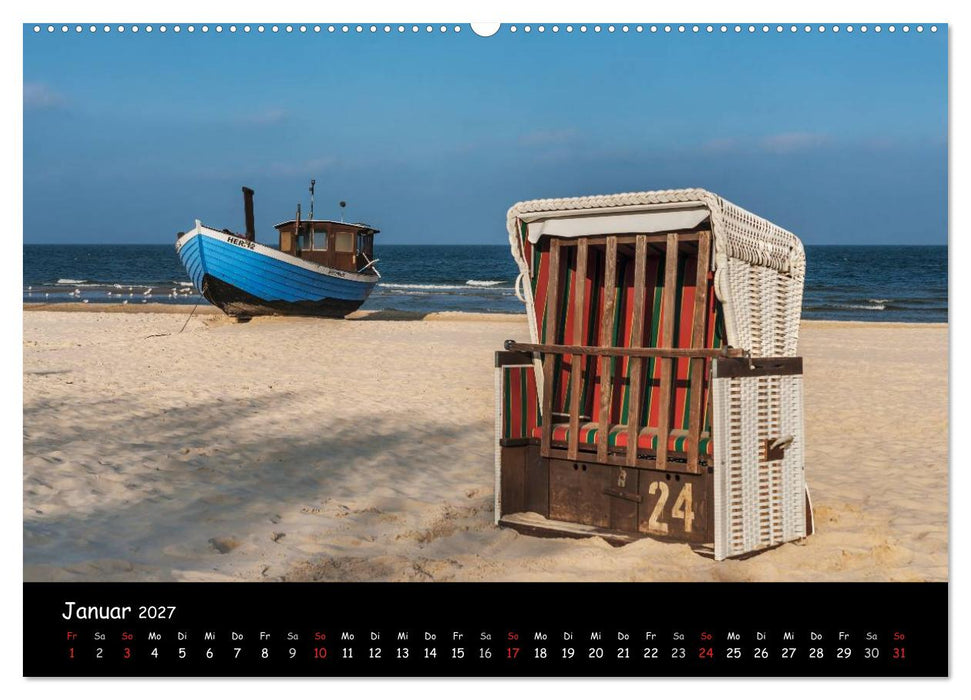 Insel Usedom (CALVENDO Premium Wandkalender 2027)