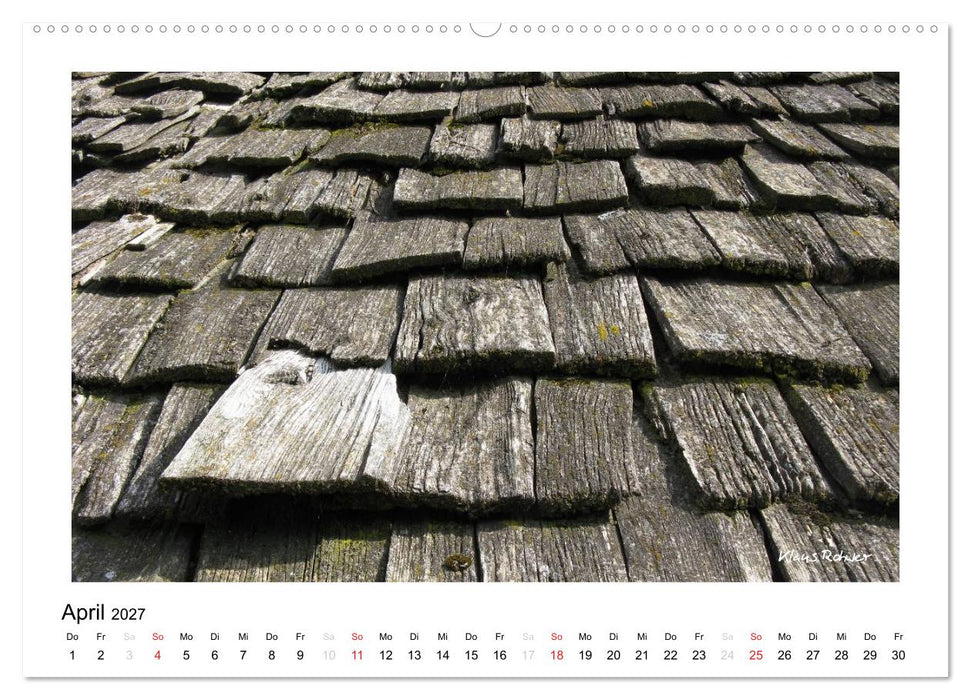 Holz - so vielfältig (CALVENDO Premium Wandkalender 2027)