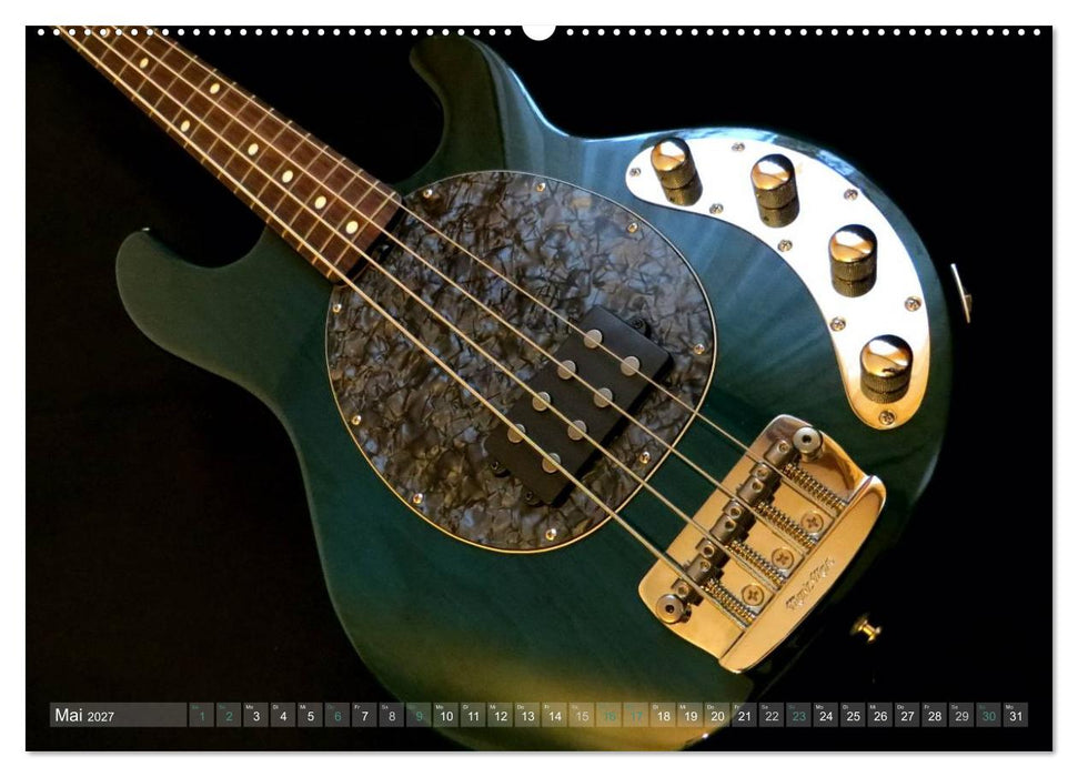Gitarren Snapshots (CALVENDO Wandkalender 2027)
