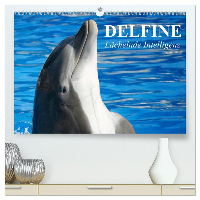 Delfine - Lächelnde Intelligenz (CALVENDO Premium Wandkalender 2027)