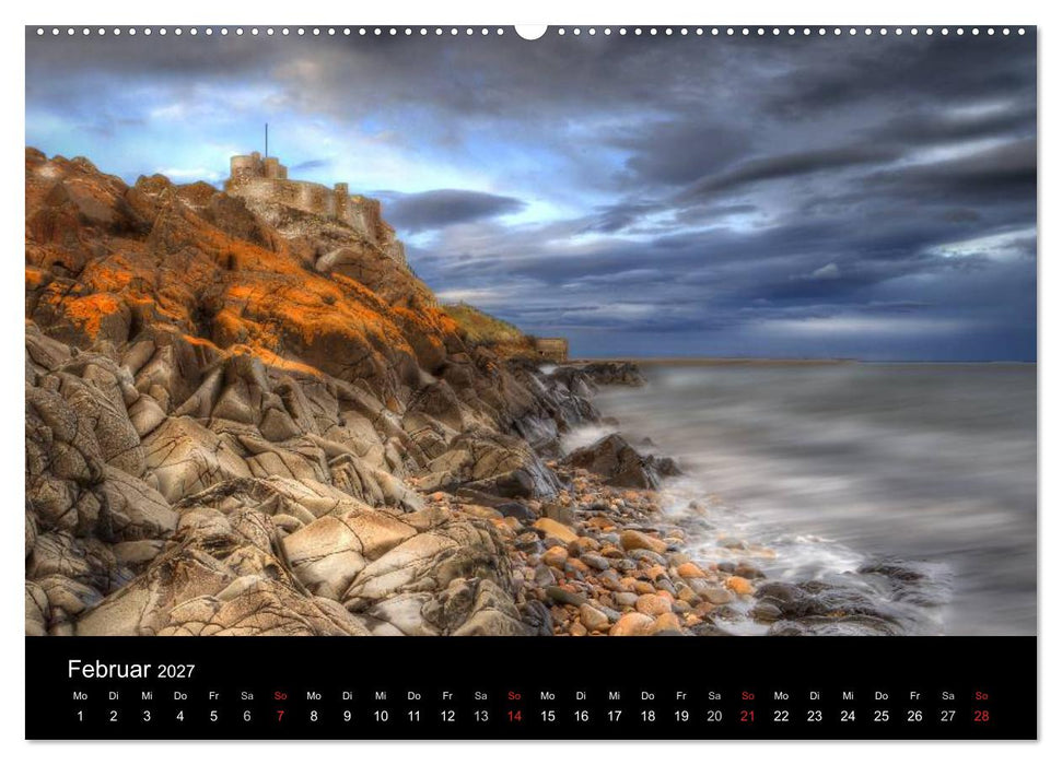 Holy Island - England (CALVENDO Premium Wandkalender 2027)