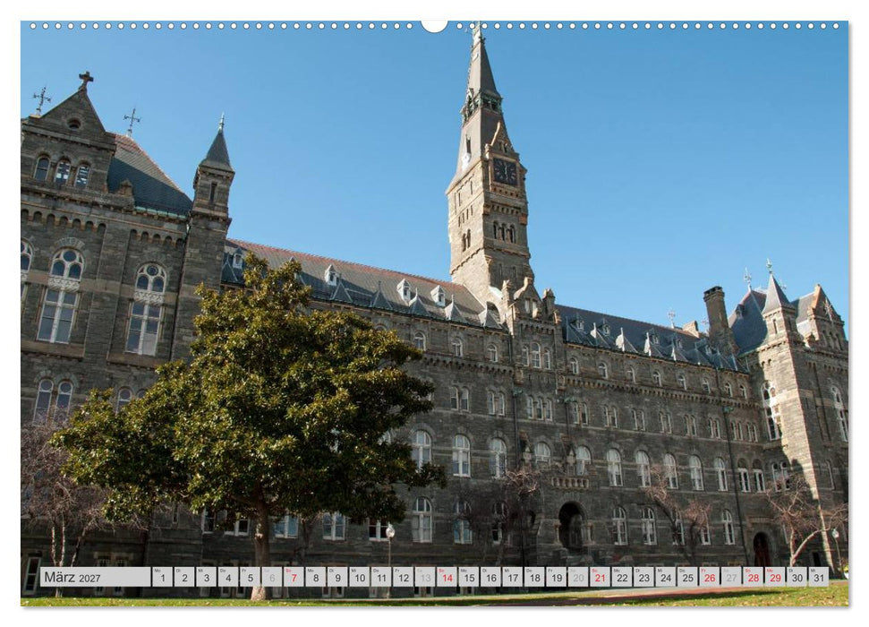 Washington D.C. (CALVENDO Wandkalender 2027)