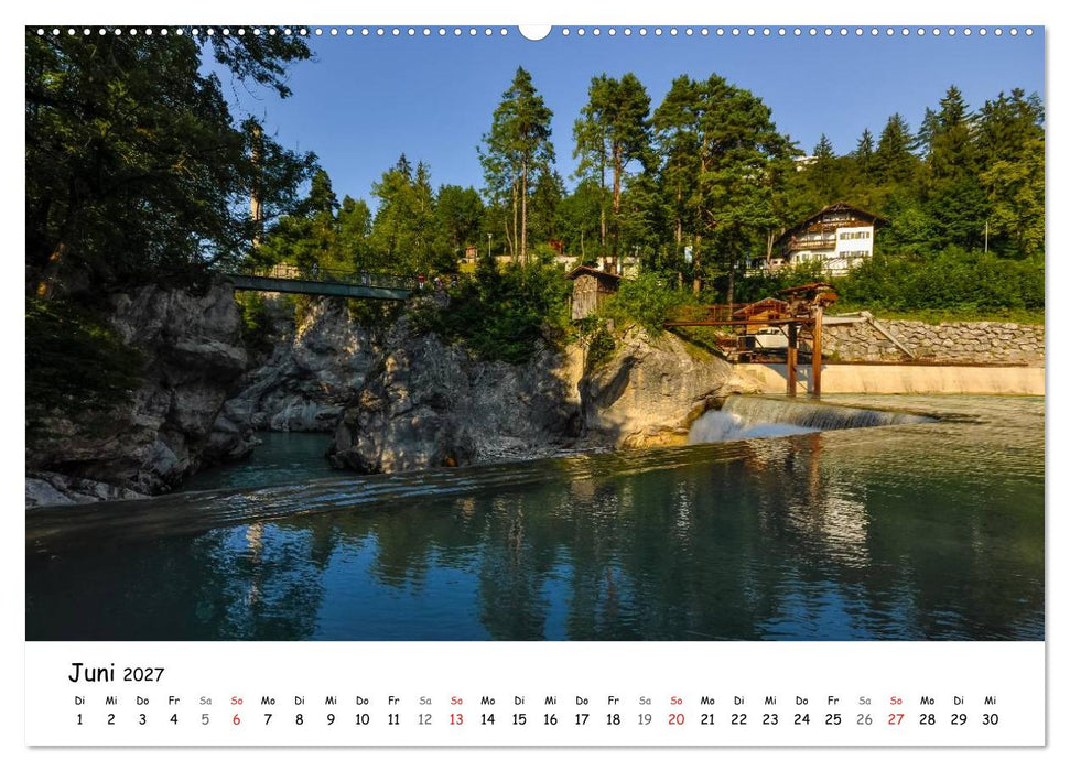 Unterwegs im Allgäu (CALVENDO Wandkalender 2027)