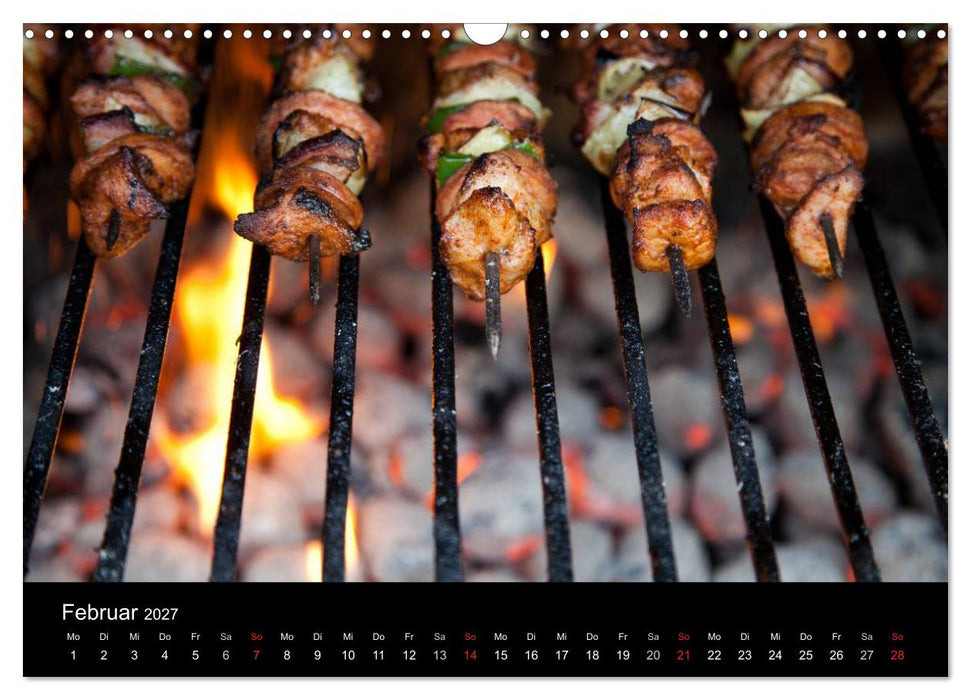 BBQ Lecker Grillen (CALVENDO Wandkalender 2027)