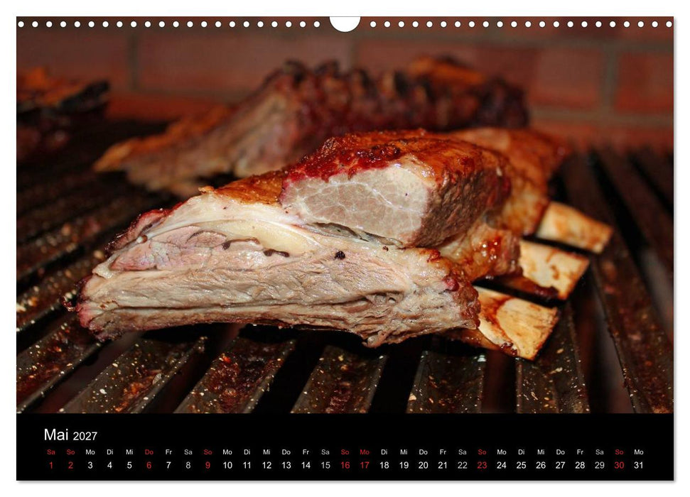 BBQ Lecker Grillen (CALVENDO Wandkalender 2027)