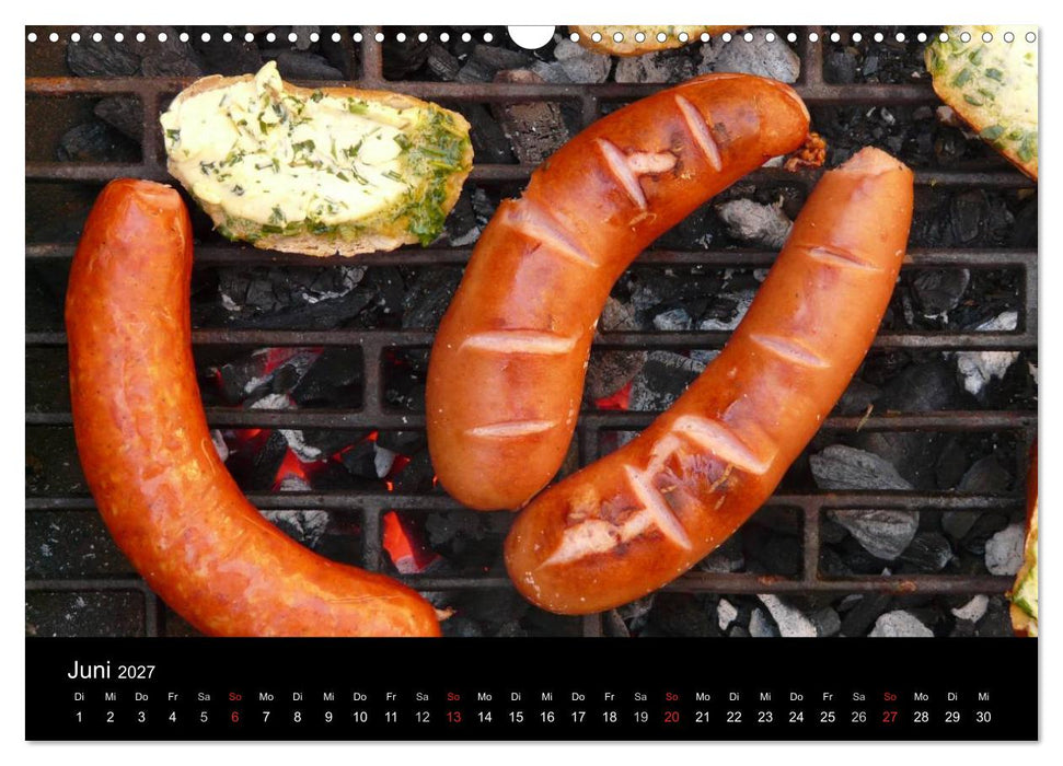 BBQ Lecker Grillen (CALVENDO Wandkalender 2027)