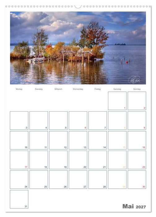 Am Steinhuder Meer / Planer (CALVENDO Premium Wandkalender 2027)