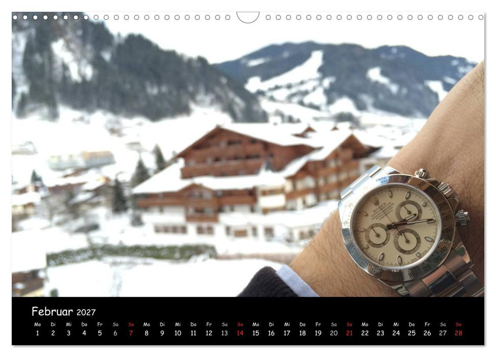 Watch Wristshots Worldwide (CALVENDO Wandkalender 2027)