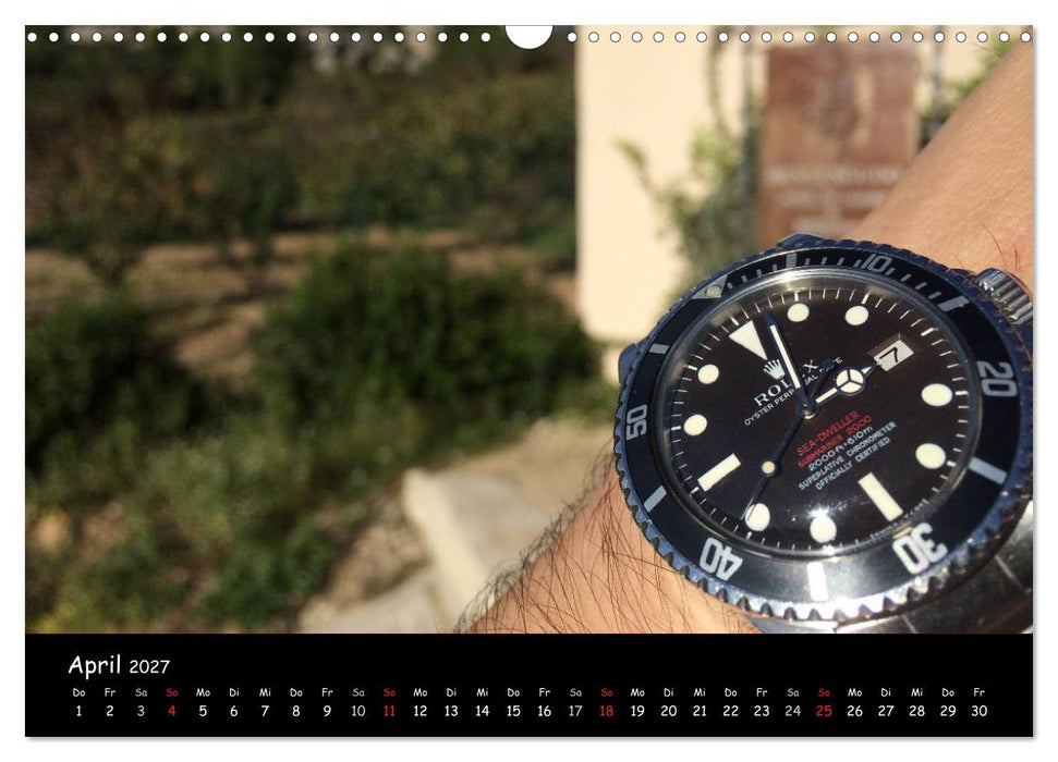 Watch Wristshots Worldwide (CALVENDO Wandkalender 2027)
