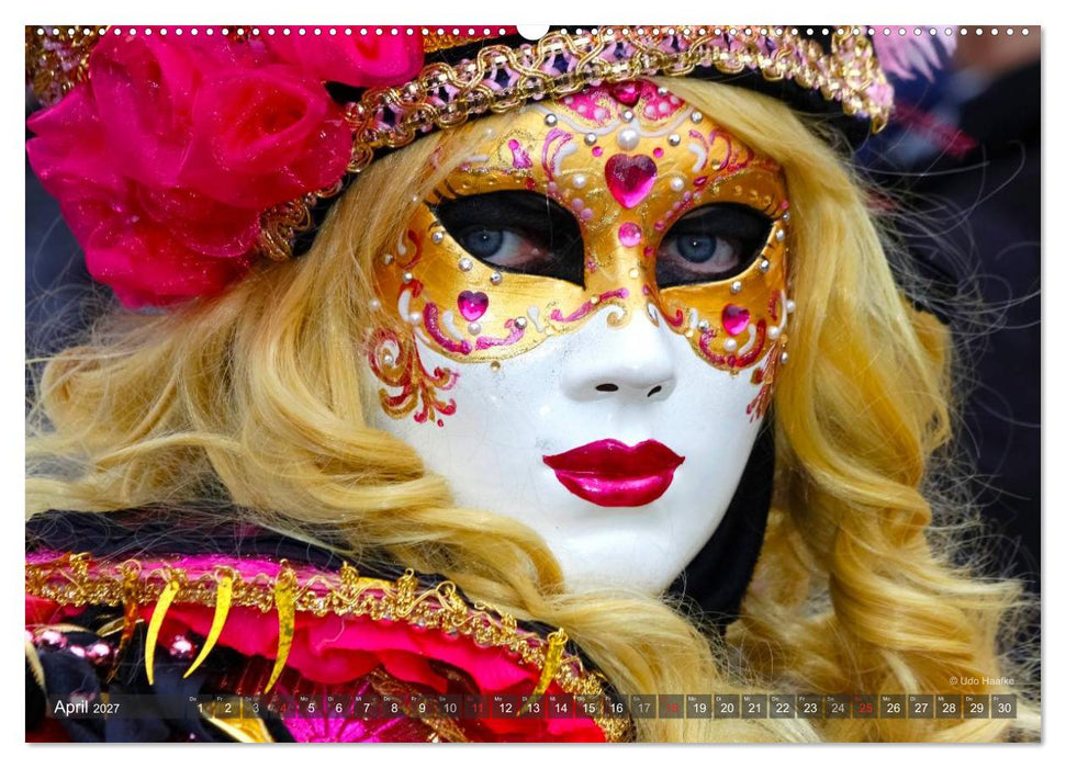 Magie der Masken (CALVENDO Premium Wandkalender 2027)