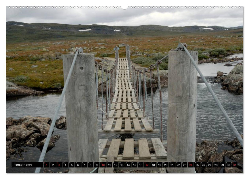 Streifzug durch Norwegens Hardangervidda (CALVENDO Wandkalender 2027)