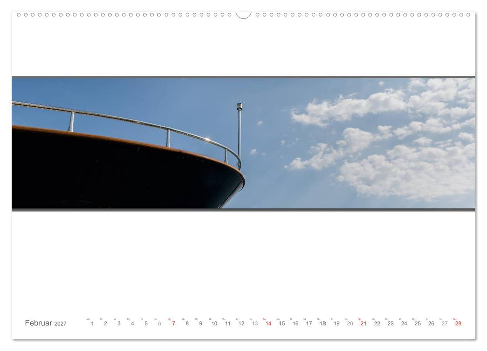 Emotionale Momente: Yachten - eleganter Luxus auf den Weltmeeren (CALVENDO Wandkalender 2027)