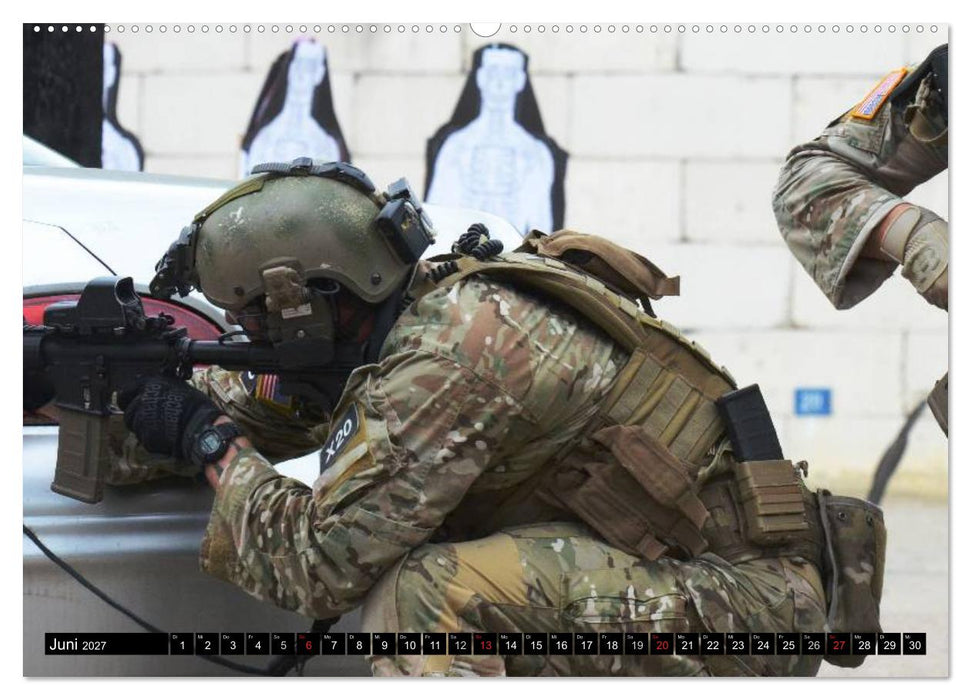 Spezialeinheiten • U.S. Special Forces (CALVENDO Wandkalender 2027)