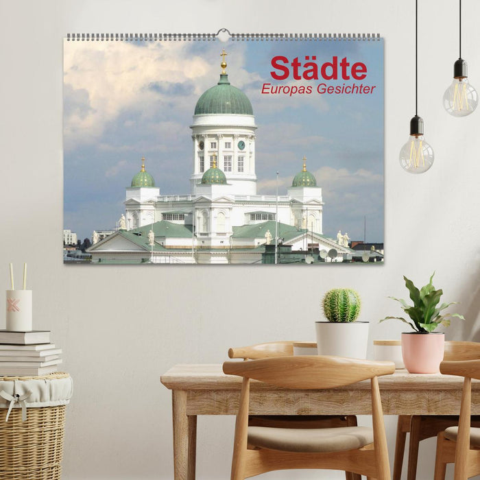 Städte • Europas Gesichter (CALVENDO Wandkalender 2027)