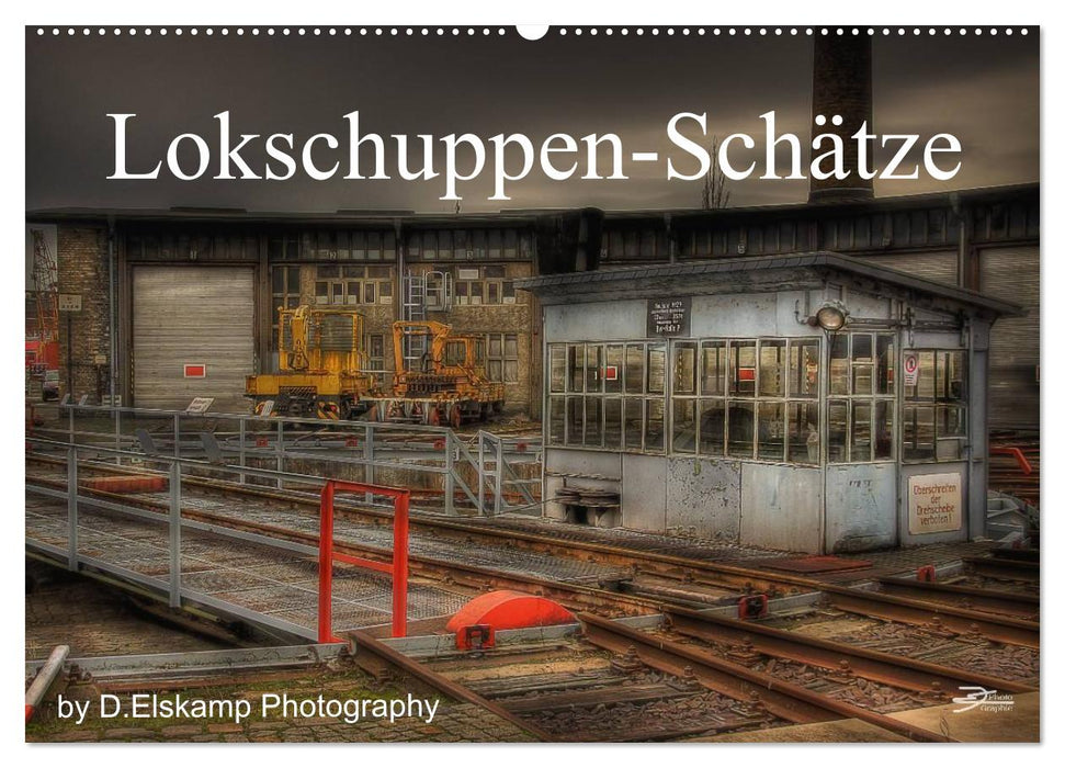 Lokschuppen-Schätze (CALVENDO Wandkalender 2027)