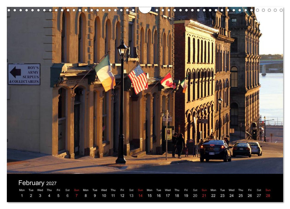 Canada's East Coast / UK-Version (CALVENDO Monthly Calendar 2027)
