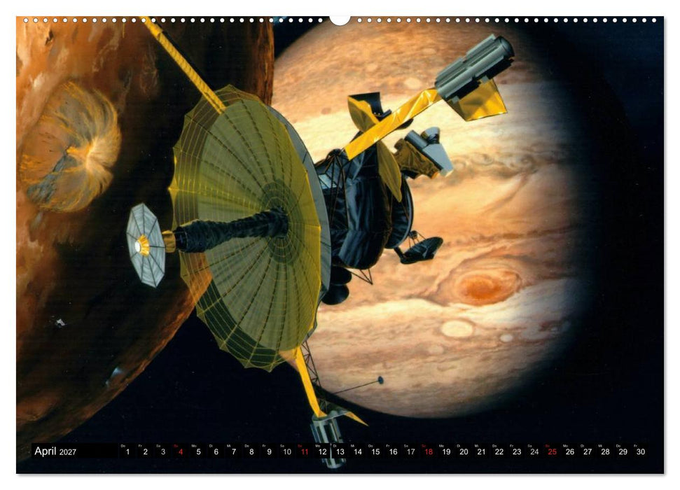 Missionen im Weltall (CALVENDO Wandkalender 2027)