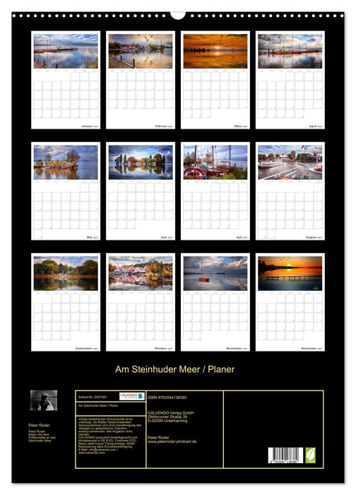 Am Steinhuder Meer / Planer (CALVENDO Wandkalender 2027)